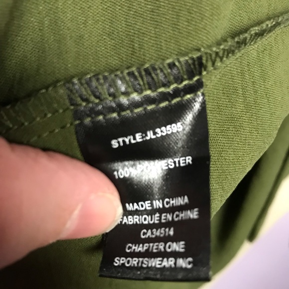 Rachael Zoe olive open light weight jacket sz XS - Picture 8 of 9